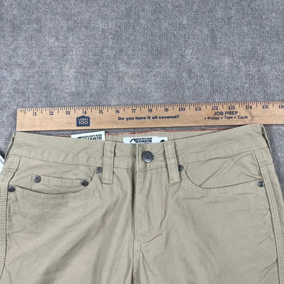 Mountain Khakis Camber 106 Women's Lined Canvas Workwear Pants O-R Khaki READ* - Picture 9 of 12